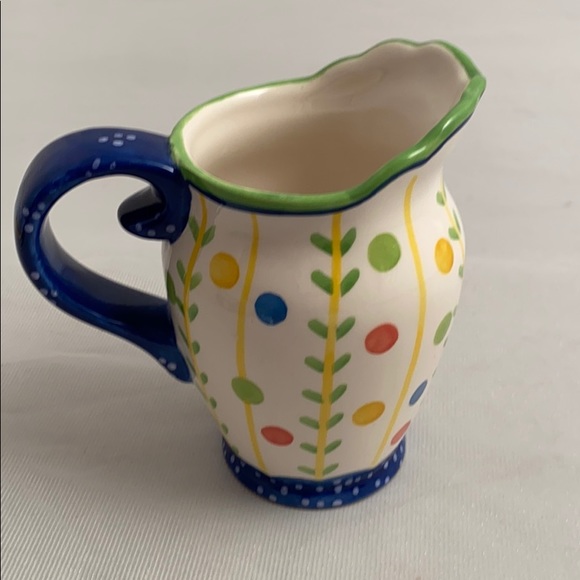 Kimberly Hodges Cupcakes and Cartwheels multicolor creamer - Picture 2 of 7